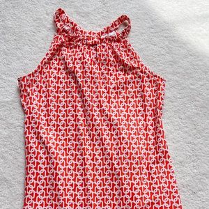 Jude Connally Orange Dress